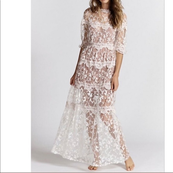 For Love and Lemons Rosebud maxi dress - Picture 1 of 7